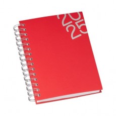 Agenda Diária 2025 Wire-o Premium Personalizada