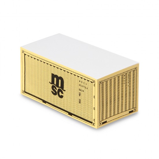 Bloco de Anotação Container 12x6x5,5cm Personalizado