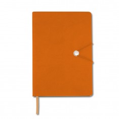 Caderneta Tipo Moleskine com Fecho Personalizada 18519