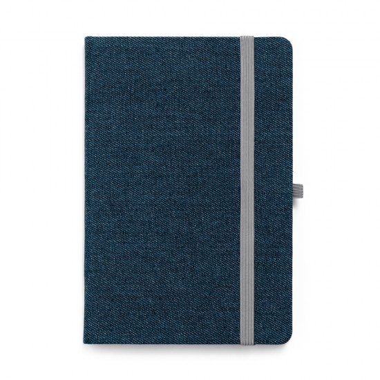 Caderno Capa Dura Denim Promocional 93594