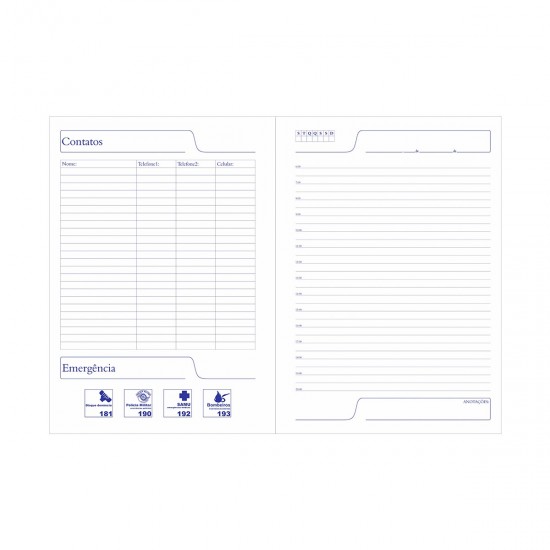 Caderno de Negócios 15x21cm Personalizado