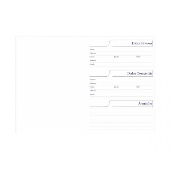 Caderno de Negócios Grande 20,5x27,5cm Personalizado