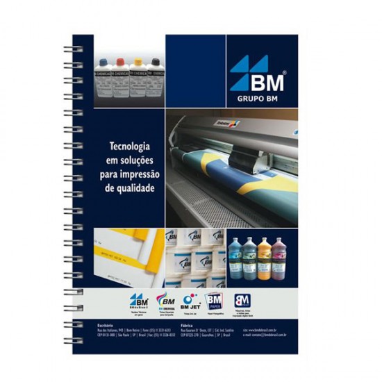 Caderno Executivo 18x25 cm Personalizado 