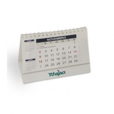 Calendário de Mesa 19x14cm (12 folhas) Personalizado