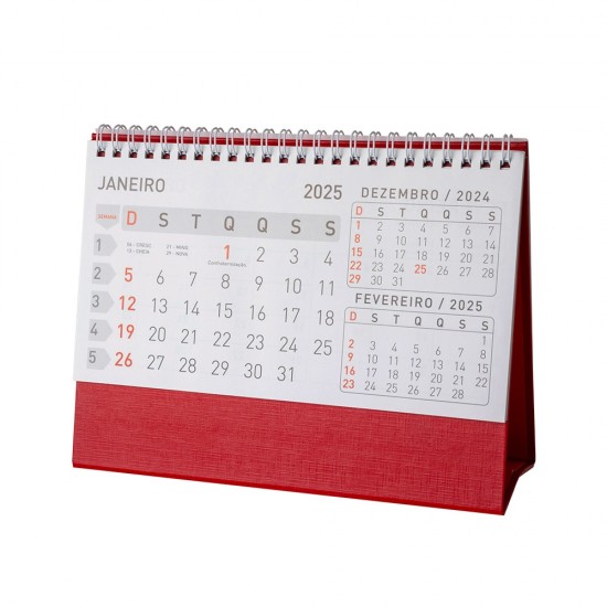 Calendário de Mesa 2025 Personalizado 14950G