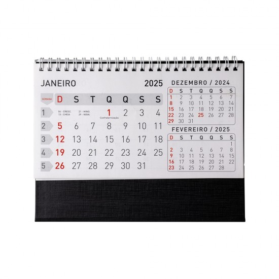 Calendário de Mesa 2025 Personalizado 14950G