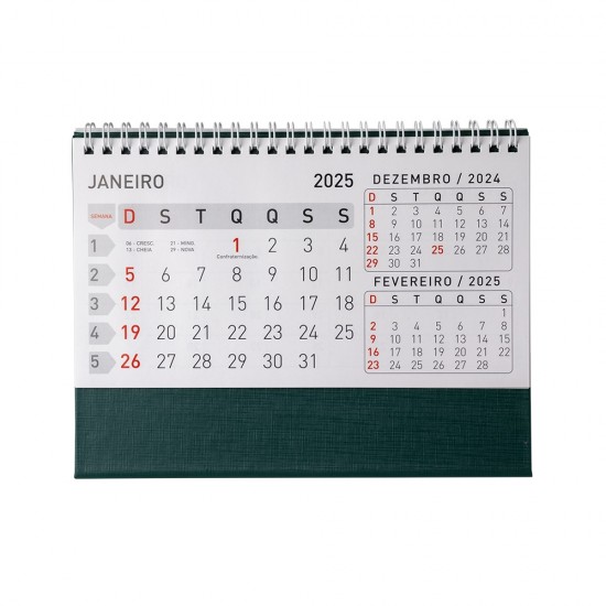 Calendário de Mesa 2025 Personalizado 14950G