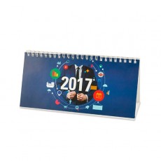 Calendário de Mesa 21x10cm (13 folhas) Personalizado