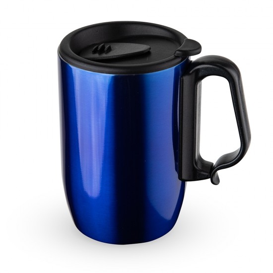 Caneca Inox Parede Dupla 400 ml Personalizada 18624