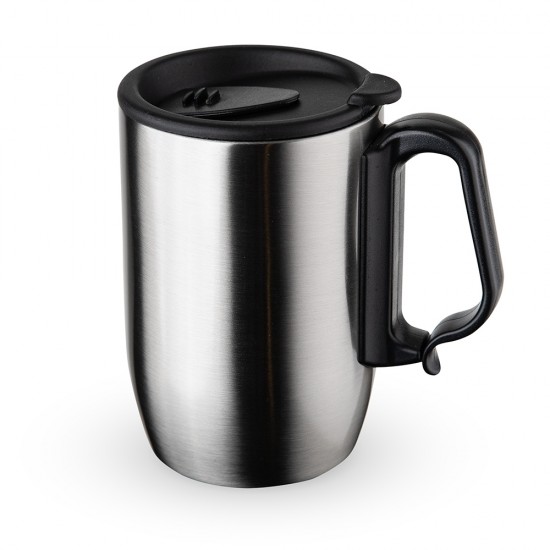 Caneca Inox Parede Dupla 400 ml Personalizada 18624