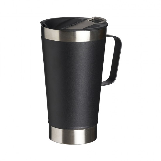 Caneca Térmica Inox com Abridor 500ml Personalizada 04082