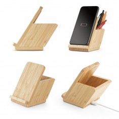 Carregador Wireless em Bambu Leavitt II Personalizado 57940