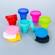 Copo Retrátil de Silicone 150ml Personalizado 18578