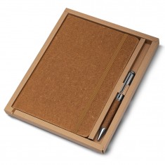 Kit Caderno Reciclável 21,1x14,7cm Personalizado 14982