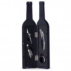 Kit Vinho Garrafa 4 Peças Personalizado 12384