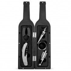 Kit Vinho Garrafa 5 Peças Personalizado 11870