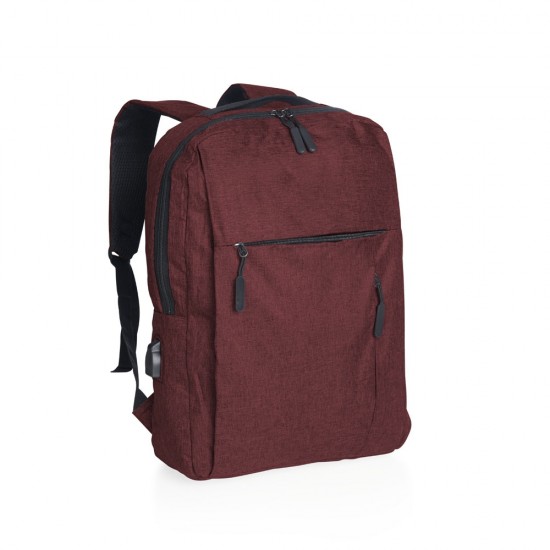 Mochila de Nylon USB 20L Promocional 01316