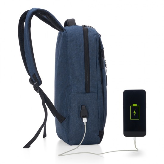 Mochila de Nylon USB 21L Personalizada 01325