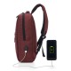 Mochila de Nylon USB 21L Personalizada 11329