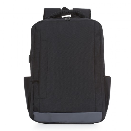 Mochila de Nylon USB Personalizada 03034