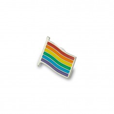 Pin de Metal Esmaltado LGBTQIA+ Personalizado