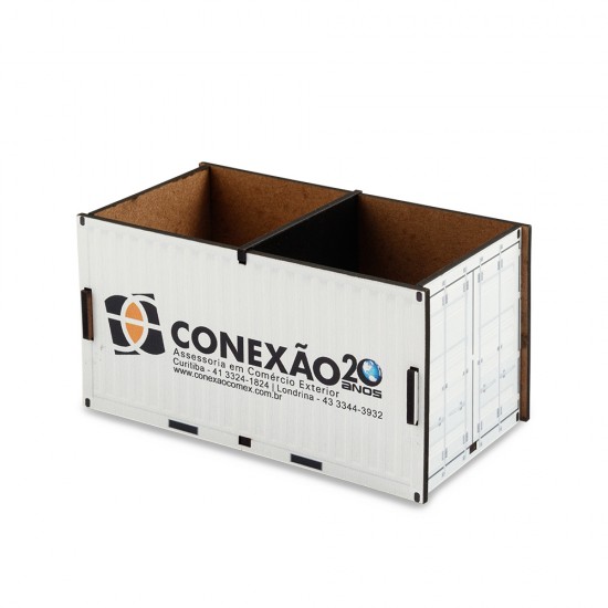 Caixa Container sem Tampa de MDF 15x7,5x8cm Personalizado