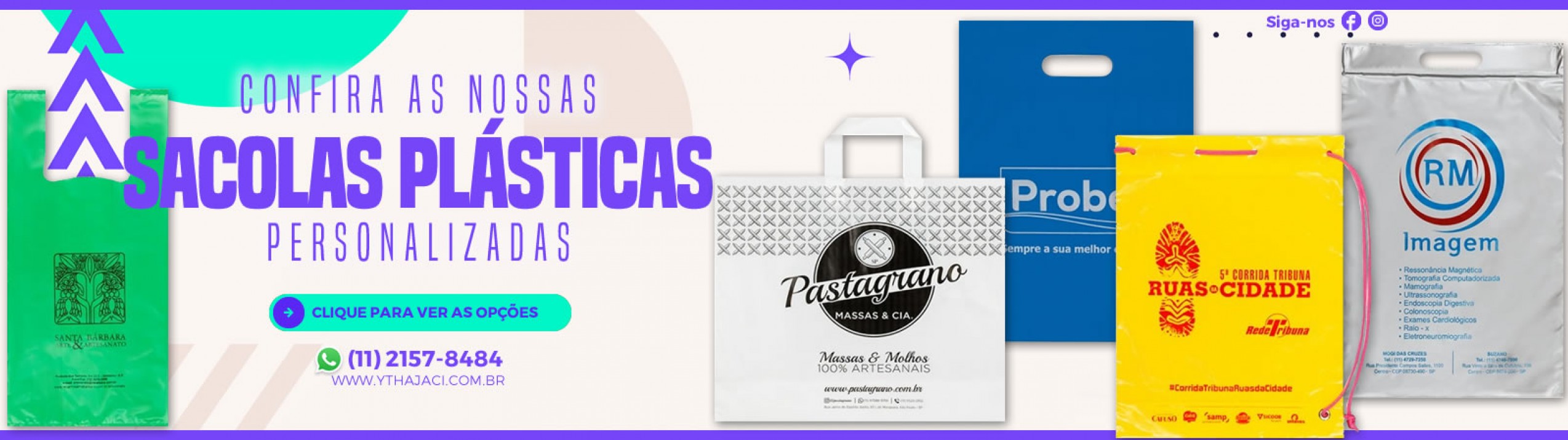 Sacolas de Plástico Personalizadas