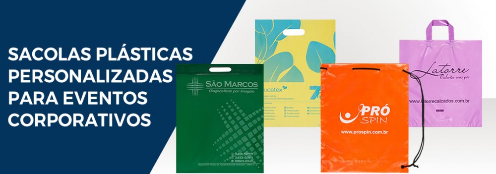 Sacolas Plásticas Personalizadas para Eventos Corporativos